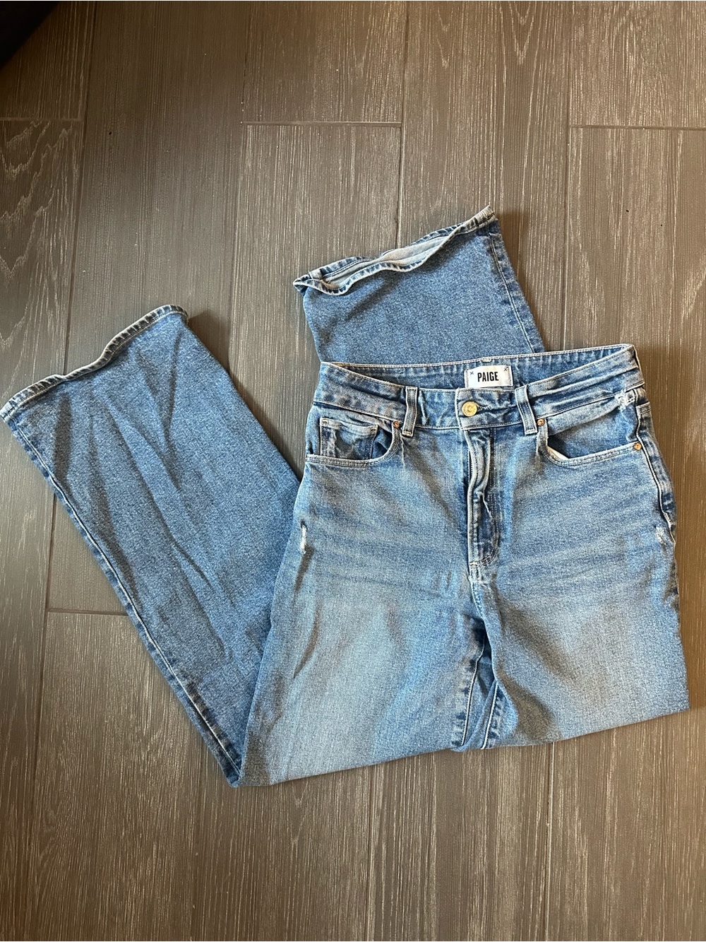 Paige Sasha High Rise Wide Leg Jean